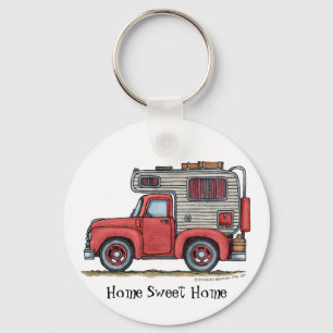 Pickup Truck Camper RV Key Chains HSH