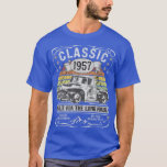 Pickup Truck Men Women 65th Birthday Born 1957 Vin T-Shirt<br><div class="desc">Pickup Truck Men Women 65th Birthday Born 1957 Vintage  .</div>