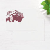 Pickup Truck Rear Retro (Desk)