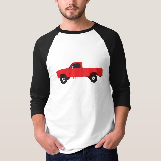 Pickup Truck Transportation Trucks T-Shirt (Front)
