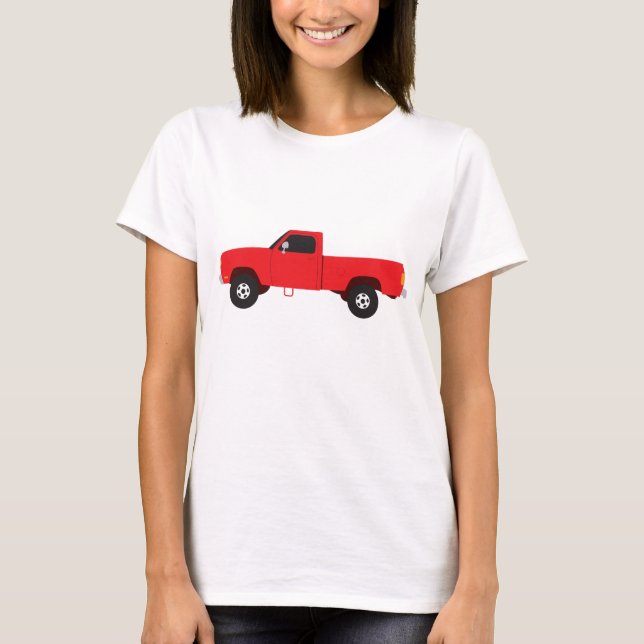 Pickup Truck Transportation Trucks T-Shirt (Front)