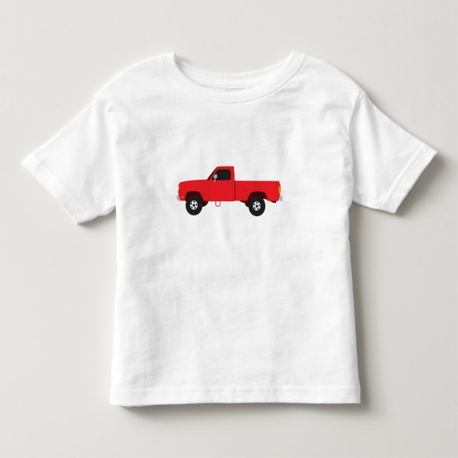 Pickup Truck Transportation Trucks Toddler T-shirt (Front)