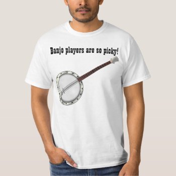Picky Player T-shirt by BarbeeAnne at Zazzle
