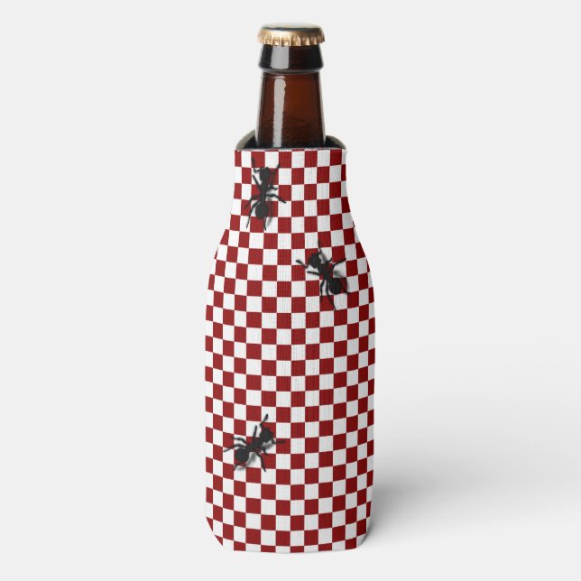 Picnic Ants Bottle Cooler (Bottle Front)