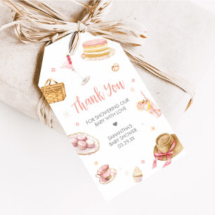 Picnic Baby Brunch Baby Shower Favor Tags