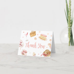 Picnic Baby Brunch Baby Shower Letterpress Thank You Card
