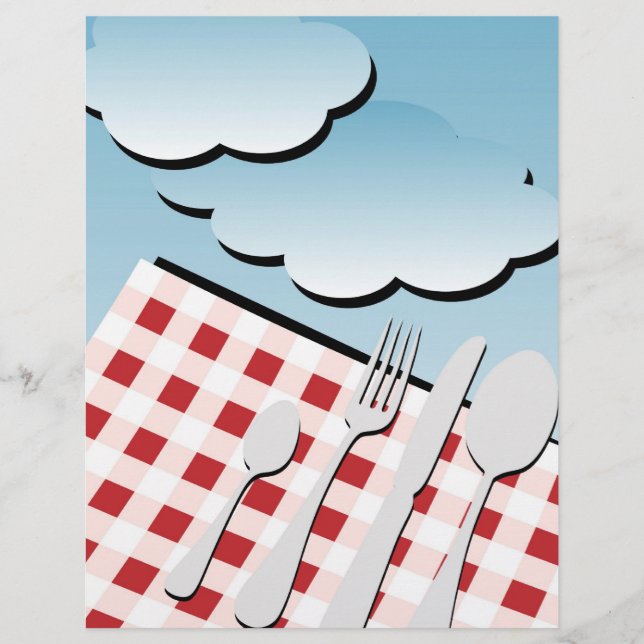 Picnic Backgroun Flyer (Front)