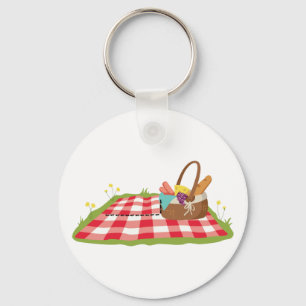 Picnic Basket Keychain