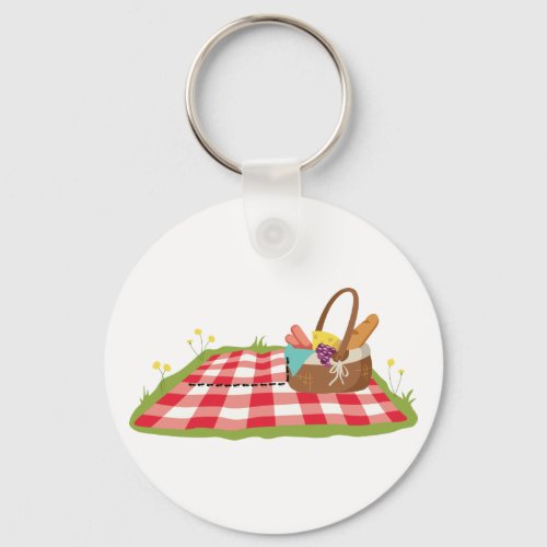 Picnic Basket Keychain