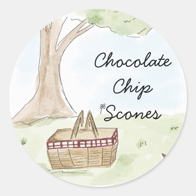 Picnic Basket Sticker (Front)