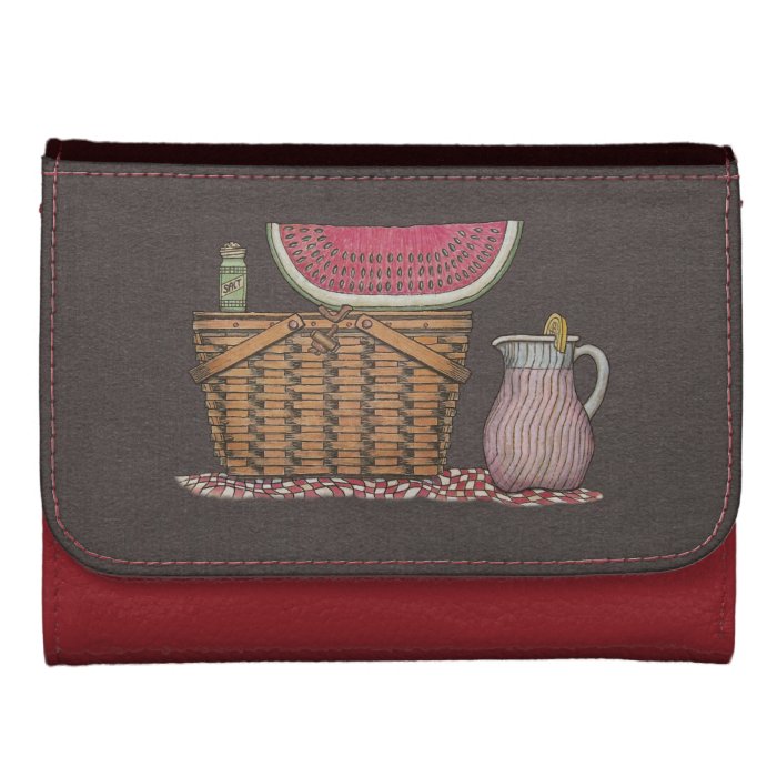 Picnic Basket & Watermelon Wallet