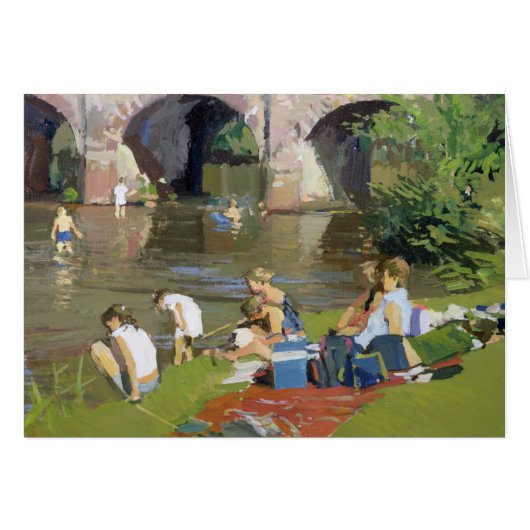 Picnic by the River Withypool Cards (Front Horizontal)