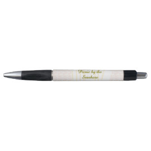 Picnic by the Seashore Heart Scroll Pen