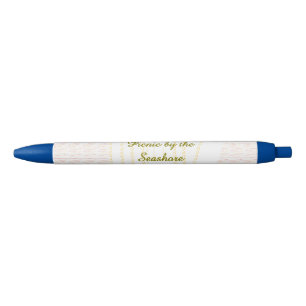 Picnic by the Seashore Heart Scroll Pen