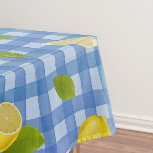  Picnic Citrus Mediterranean  Pattern  Tablecloth (In Situ)