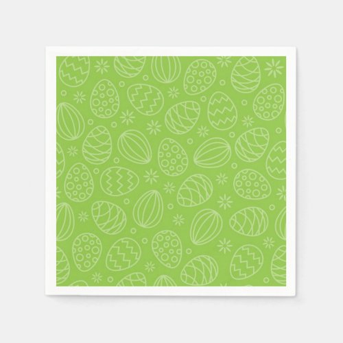 Picnic Eggs Easter Napkins