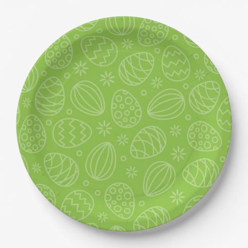 Picnic Eggs Easter Paper Plates