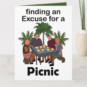 Picnic Finding An Excuse For A Picnic Party Card