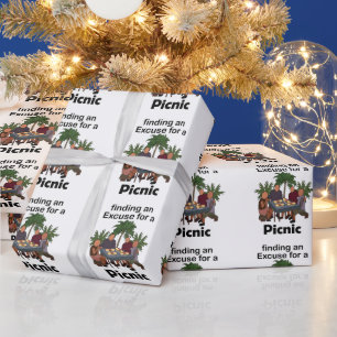 Picnic Finding An Excuse For A Picnic Party Wrapping Paper