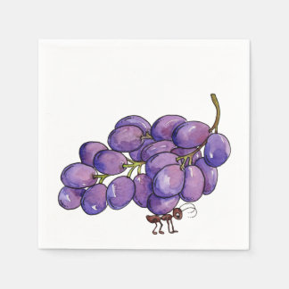 Picnic Grapes Napkins