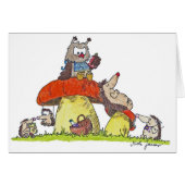 PICNIC greeting card by Nicole Janes (Front Horizontal)