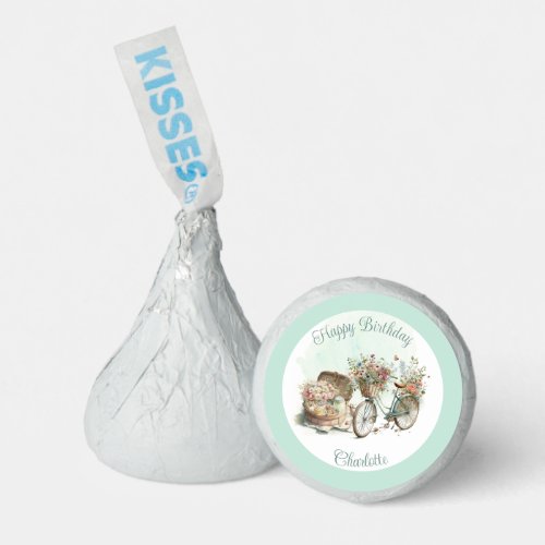 Picnic in the Park Floral Adult Birthday Party Hersheys Kisses