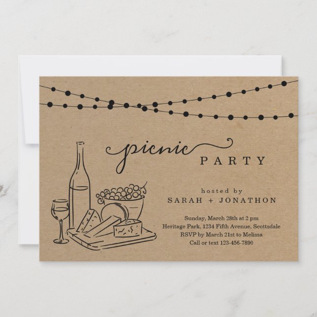 Picnic Invitation (Front)