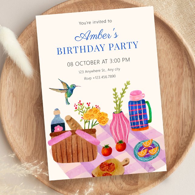 Picnic  invitation (Creator Uploaded)