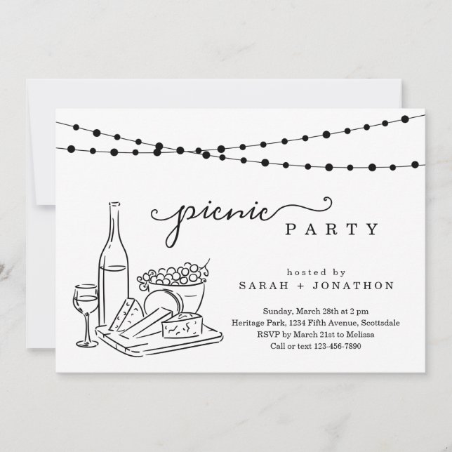 Picnic Invitation (Front)