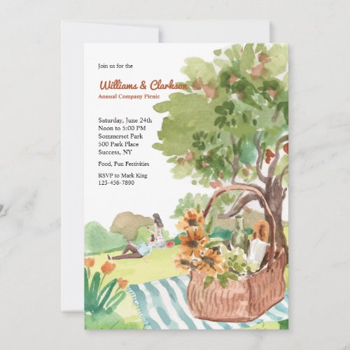 Picnic Invitations