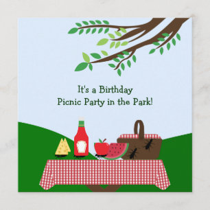 Picnic Party : Invitation