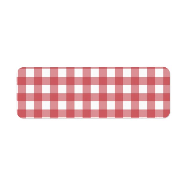 Picnic Pattern Label (Front)
