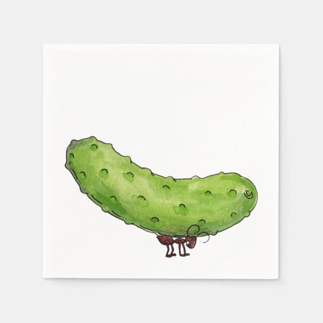 Picnic Pickle Napkins (Front)