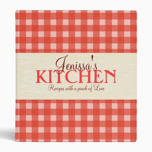 Picnic Recipe Binder (Front)