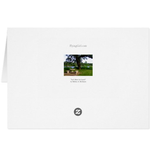 Picnic table summer lunch meeting near the river (Back Horizontal)