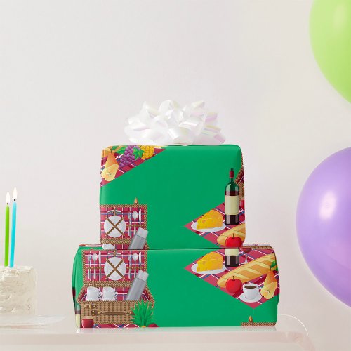 Picnic Time Wrapping Paper