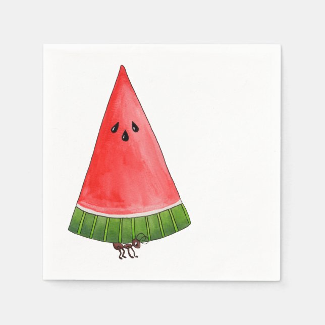 Picnic Watermelon Napkins (Front)