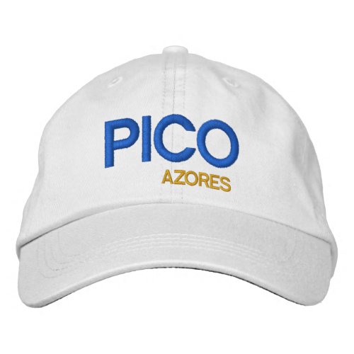 Pico Colorful Hat  Pico Aores chapeau