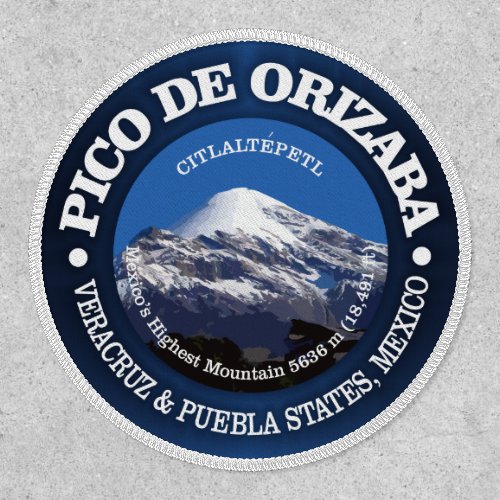 Pico de Orizaba Citlaltepetl  Patch