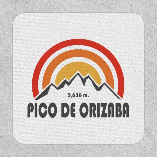 Pico de Orizaba Mexico Patch