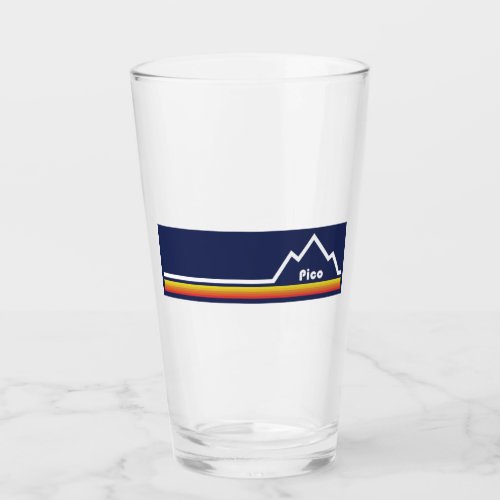 Pico Mountain Vermont Glass