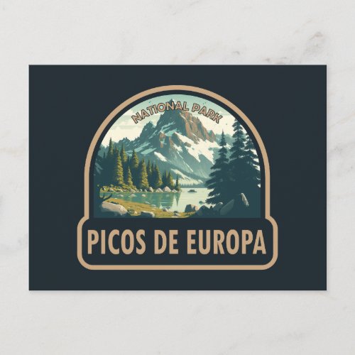 Picos de Europa National Park Spain Postcard