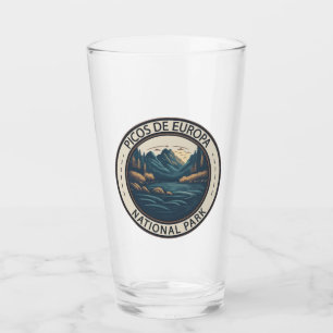 Picos de Europa National Park Spain Travel Art Glass