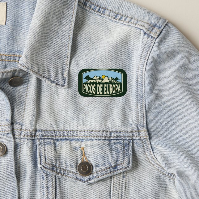  Picos de Europa spanish Cantabrian Mountains Patch (On Jacket)