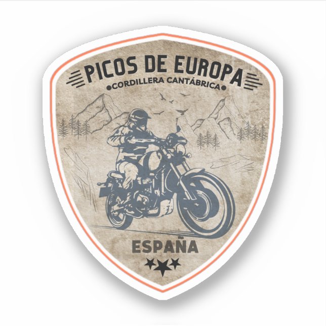 Picos de Europa spanish Cantabrian Mountains Sticker (Front)