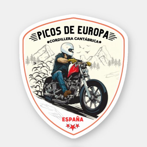 Picos de Europa spanish Cantabrian Mountains Sticker