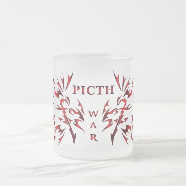 Picth War Glass Mug (Center)