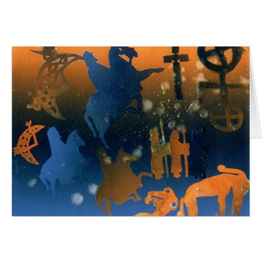 Pictish Ceremony Cards (Front Horizontal)