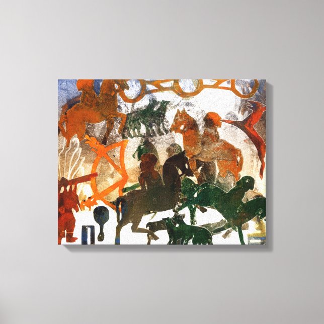 Pictish Heritage Canvas Print (Front)