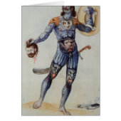 Pictish Man holding a Human Head (Front)